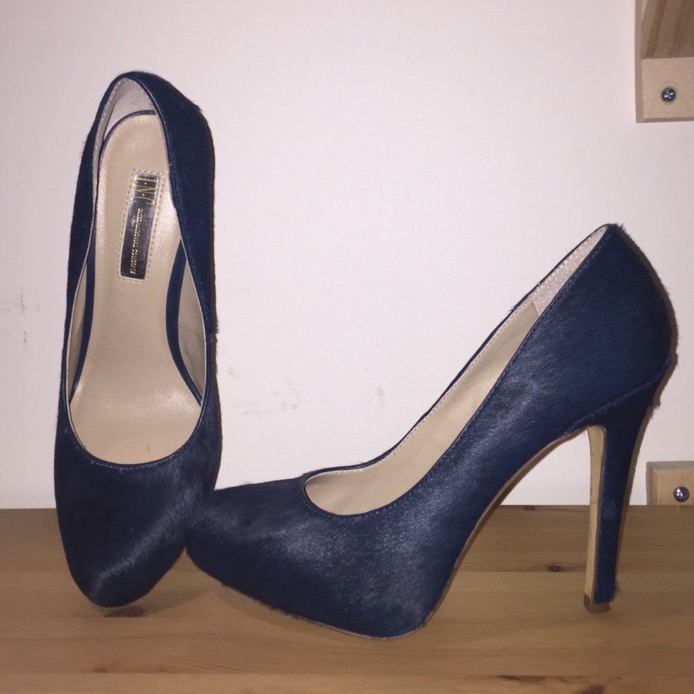INC International Concepts Navy Heels